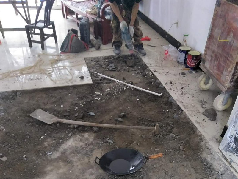 廚房管道找漏點裝修 咸陽市渭城區廚房室內裝修 舊樓改造 廚房露臺改造房間