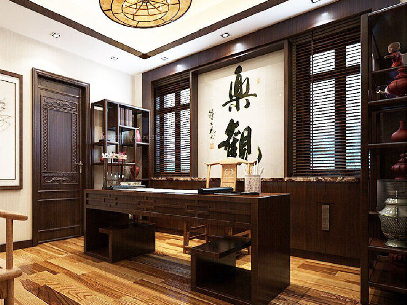 書房裝修圖片,書房現代裝修設計圖,書房裝修效果圖大全